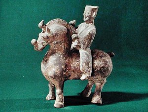 Cavaliere (terracotta) da Chinese School